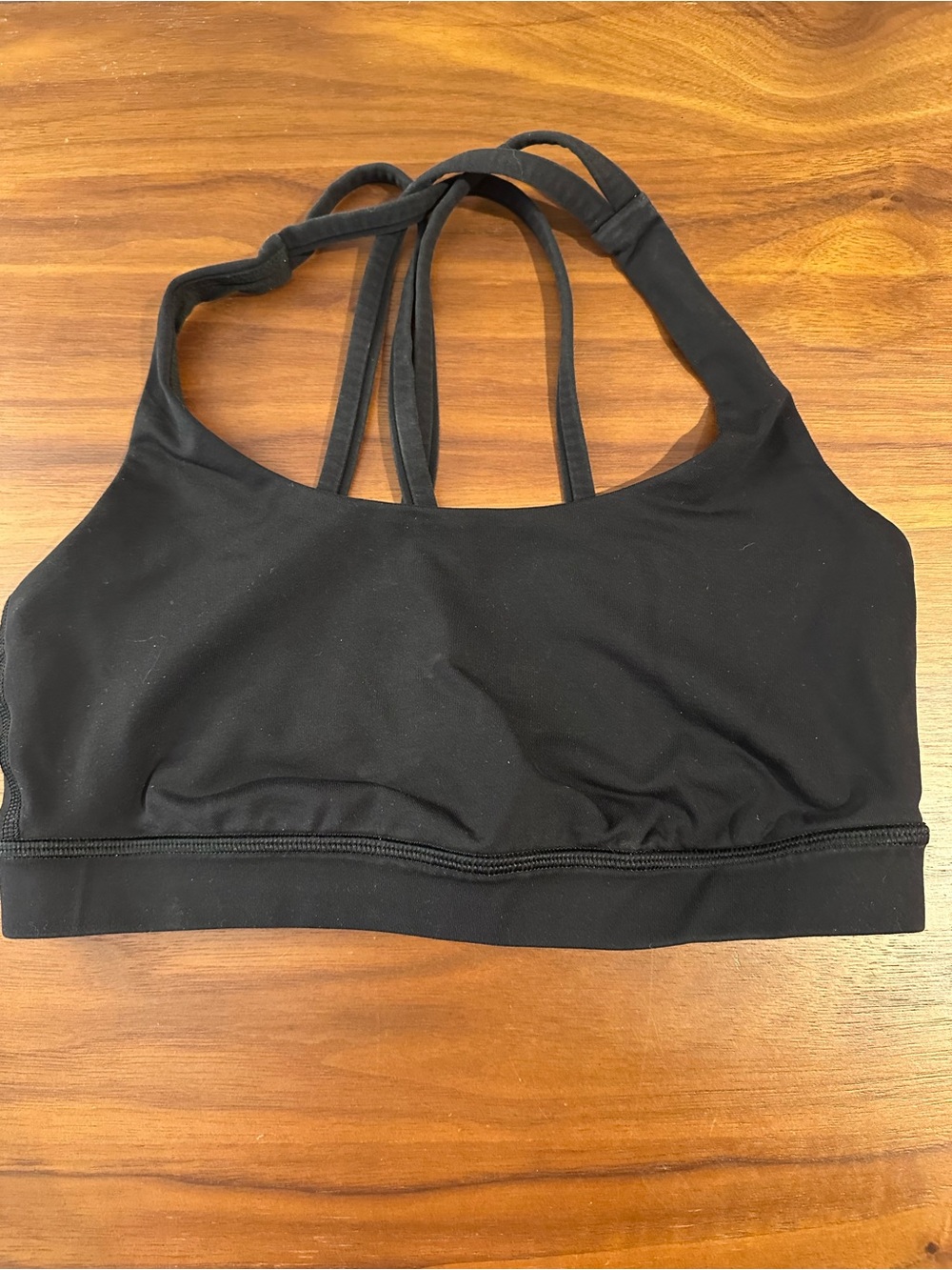 Lululemon Black Strappy Sports Bra - Women Intimates & Sleepwear